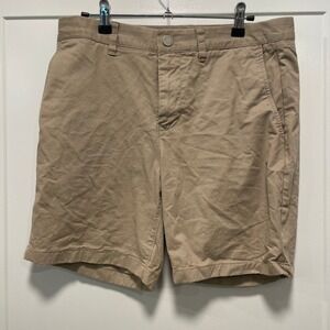 Bonobos Mens 7 Inch Inseam Stretch Chino Shorts Khaki Tan Size 30